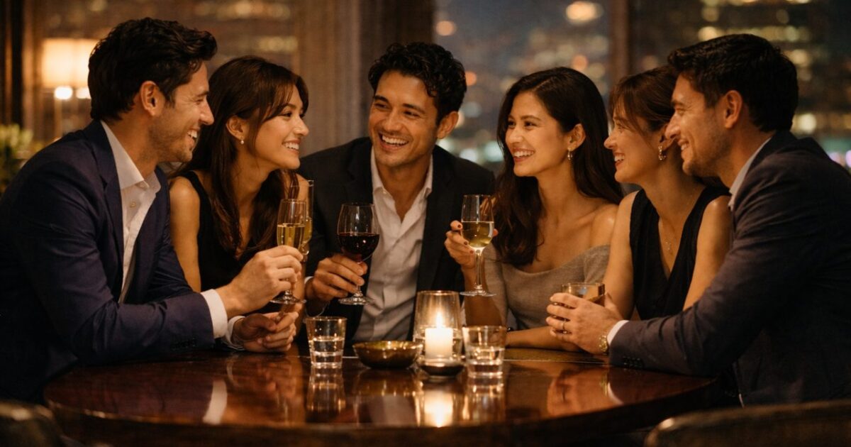 社会人サークルアッシュが主催するエグゼクティブ向け・ワンランク上の異業種交流会の様子