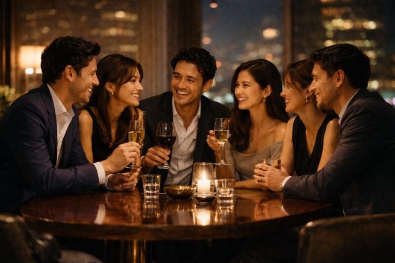 社会人サークルアッシュが主催するエグゼクティブ向け・ワンランク上の異業種交流会の様子