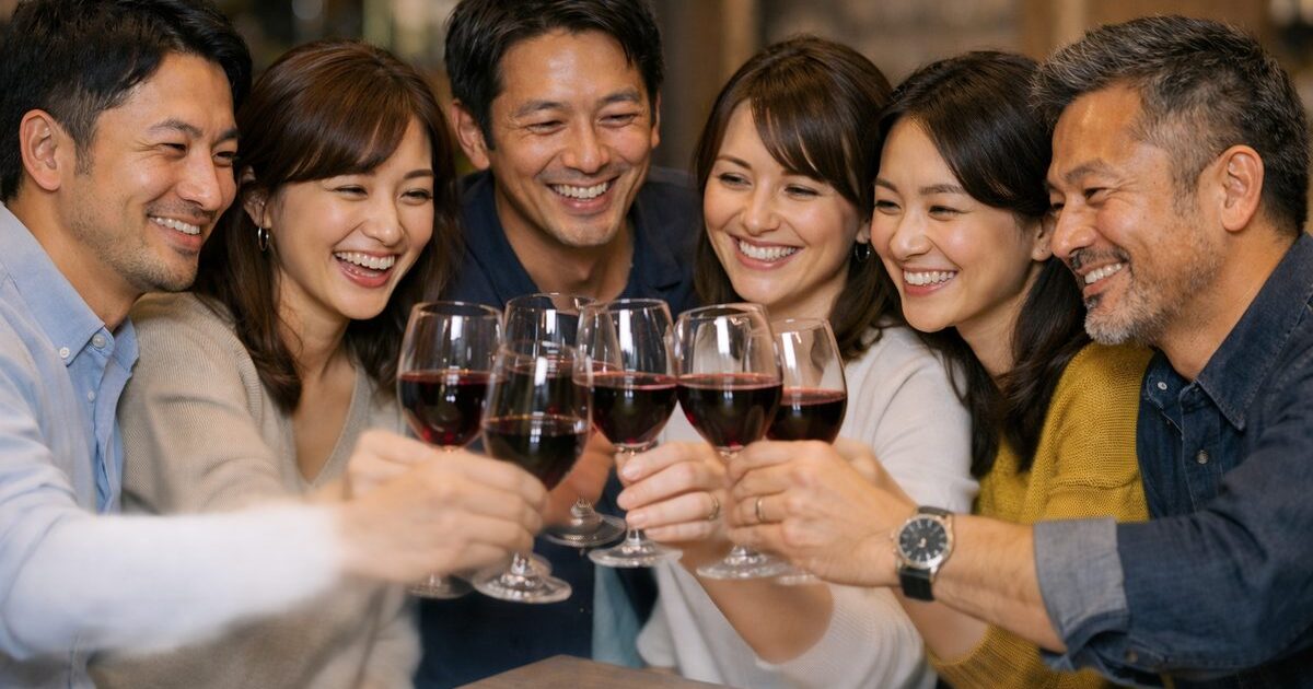 社会人サークルアッシュの飲み会風景