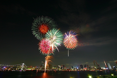 都内☆東京湾花火鑑賞パーティ開催☆