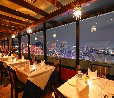 梅田｜５０代・６０代｜ワンランク上・食事会｜おひとり様多数です｜阪急グランドビル27Fの絶景！ - 3